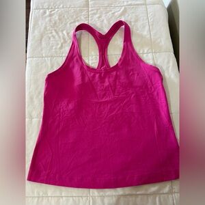 Lululemon Athletica Fuchsia Racerback Tank